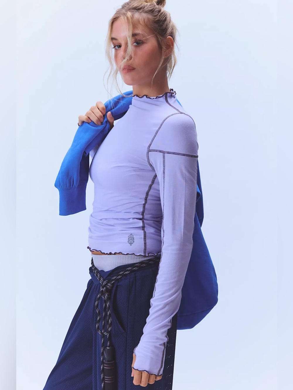 NWT! FP Free People Movement Full Back Layer Sz XS - Picture 3 of 4